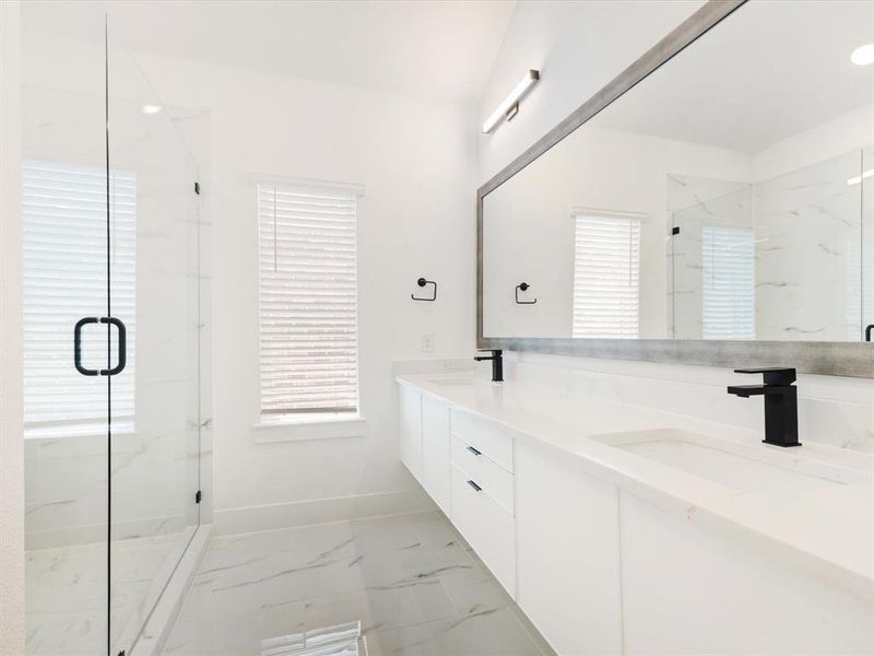 Furnished interior view inside a new home in Royal Court, Little Elm (Image 7). Furnished interior view inside a new home in Royal Court, Little Elm (Image 7).