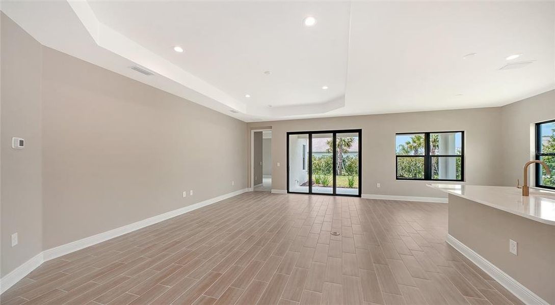 Spacious, unfurnished interior of a new home in Grand Park, Sarasota (Image 16). Spacious, unfurnished interior of a new home in Grand Park, Sarasota (Image 16).
