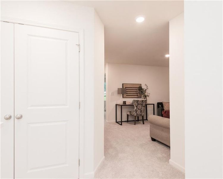 Furnished interior view inside a new home in Old Salem Crossing, Conyers (Image 33).