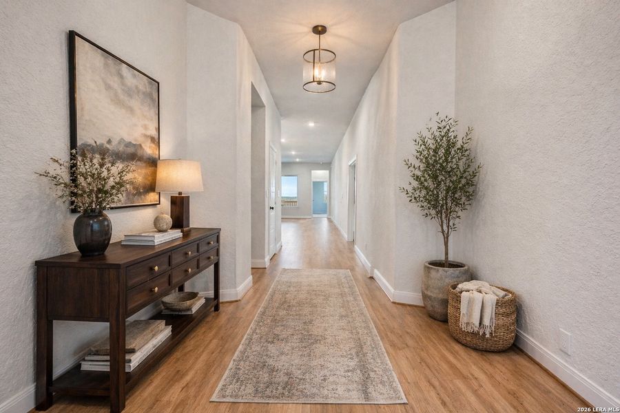 Furnished interior view inside a new home in Meyer Ranch – Legacy Series, New Braunfels (Image 7).