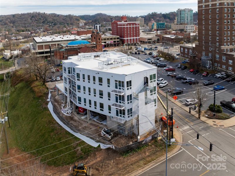 Condo located in Asheville, NC showcasing its design and architecture (Image 24).