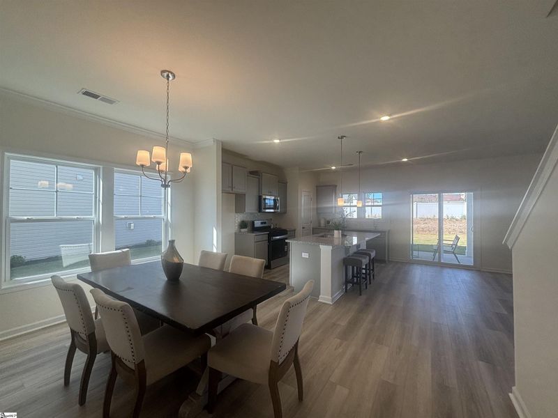 Furnished interior view inside a new home in Halton Oaks, Spartanburg (Image 4).