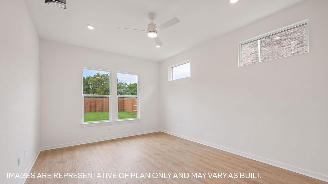 Representative unfurnished interior of a home built from the The Ingram by D.R. Horton in The Enclave at Bar W Ranch, Leander (Image 21).