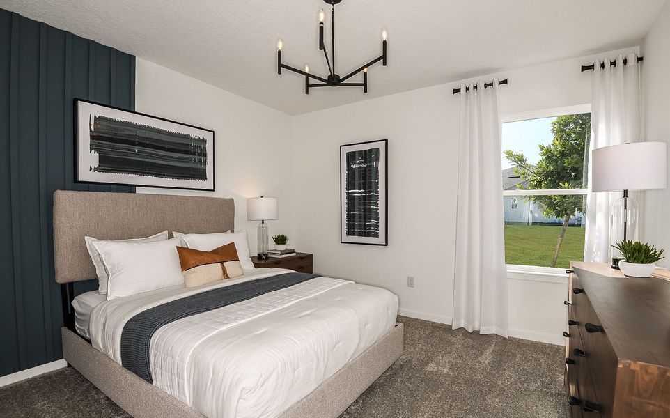 Furnished interior view inside a new home in Spencer Glen, Riverview (Image 4).