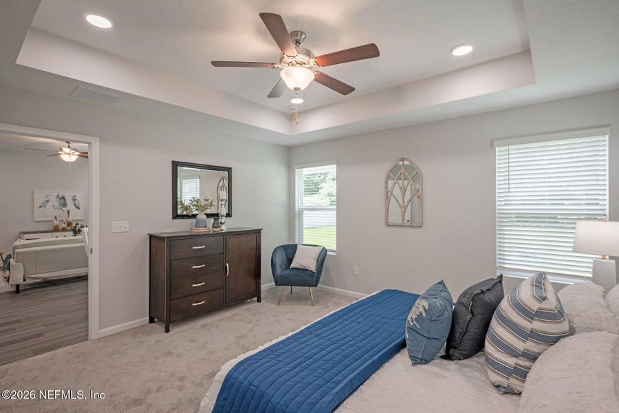 Furnished interior view inside a new home in , Jacksonville (Image 16).