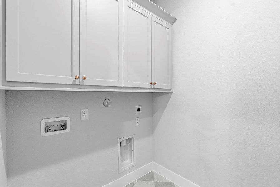 spacious utility room downstairs