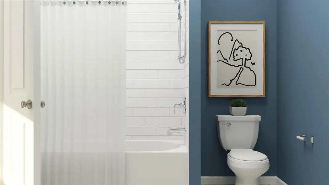 Furnished interior view inside a new home in Anniston, Katy (Image 4). Furnished interior view inside a new home in Anniston, Katy (Image 4).