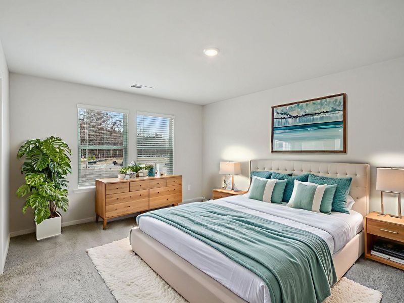 Furnished interior view inside a new home in Avalon - Reserve Series, Conyers (Image 8).
