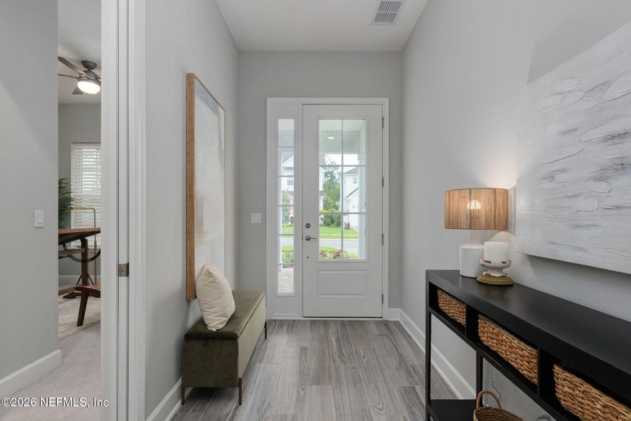 Furnished interior view inside a new home in Seabrook Village at Seabrook, Ponte Vedra (Image 42).
