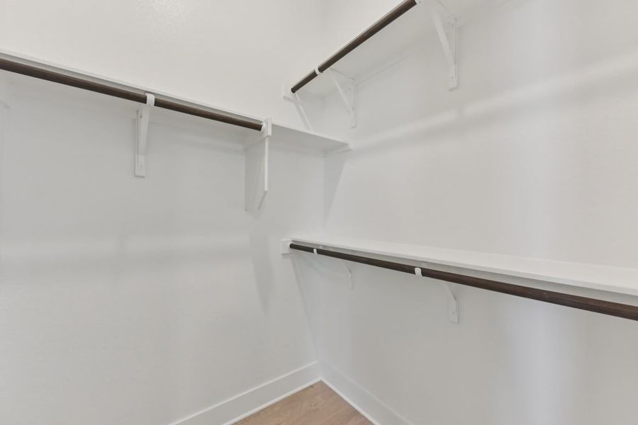 Representative unfurnished interior of a home built from the Franklin by Chesmar Homes in Feathergrass, Fulshear (Image 21).