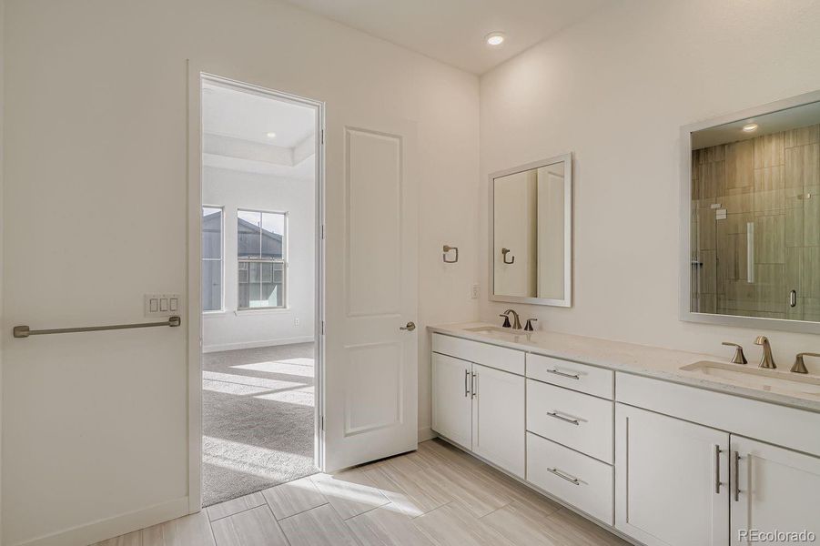 Furnished interior view inside a new home in Red Rocks Ranch: The Grand Collection, Morrison (Image 3).