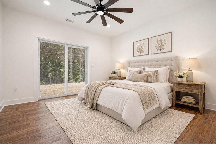 Furnished interior view inside a new home in , Talking Rock (Image 8).