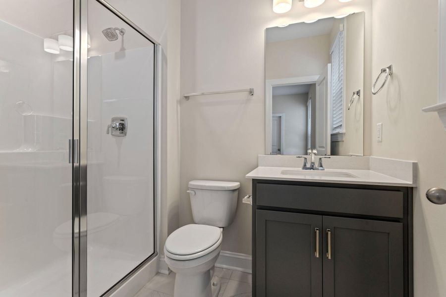 Furnished interior view inside a new home in Tidewater at Lakes of Cane Bay, Summerville (Image 5).