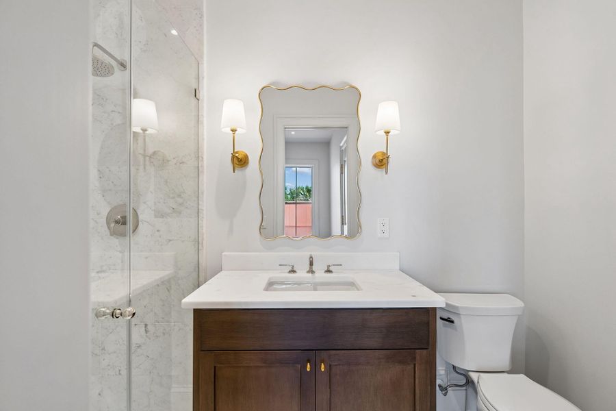 Furnished interior view inside a new home in , Charleston (Image 18).