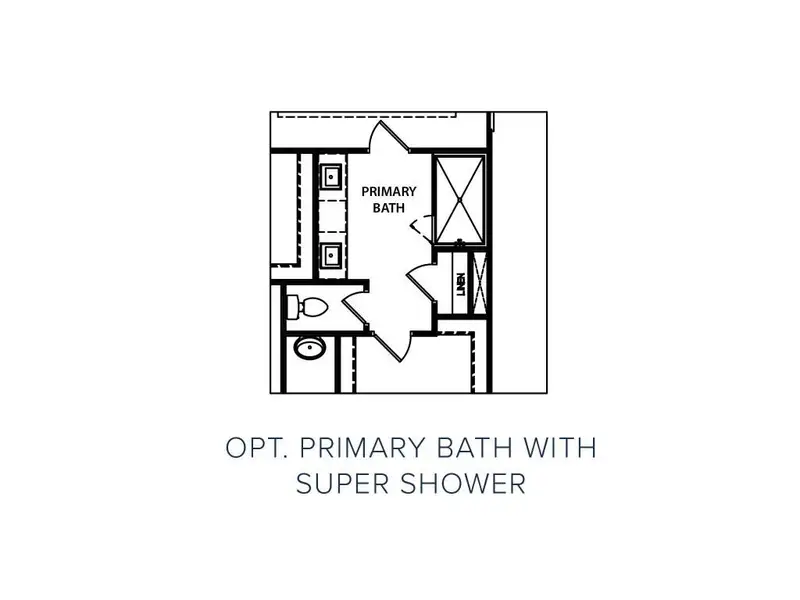 2D floor plan layout of this home in Sutton's Landing, Statham, GA (Image 4).