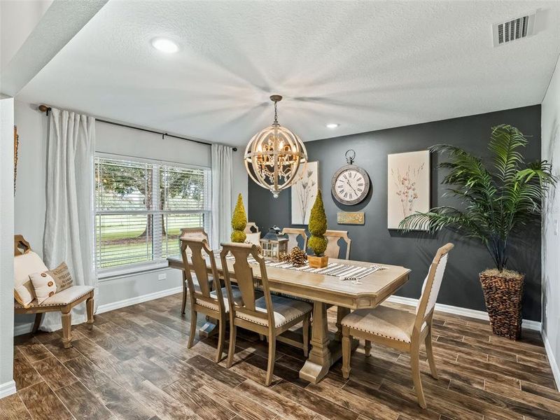 Furnished interior view inside a new home in , Bushnell (Image 16).