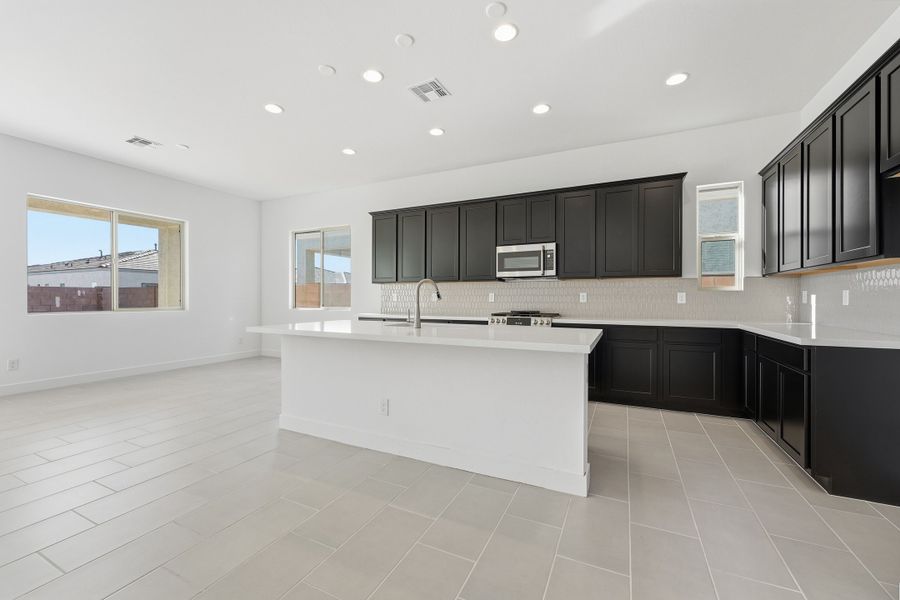 Furnished interior view inside a new home in Combs Ranch, San Tan Valley (Image 7).