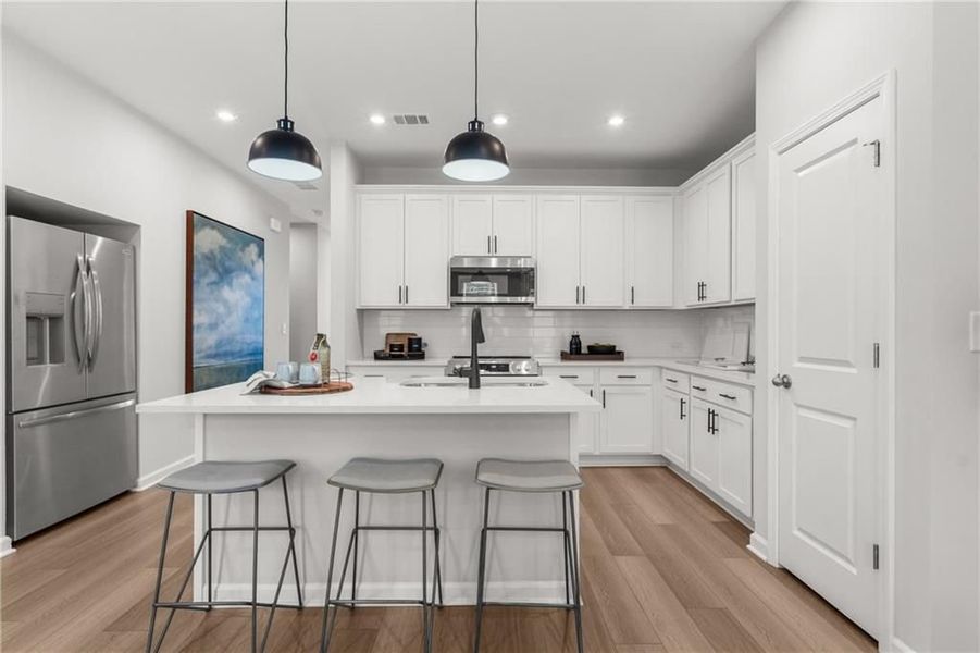 Furnished interior view inside a new home in Stegall Village, Emerson (Image 74).