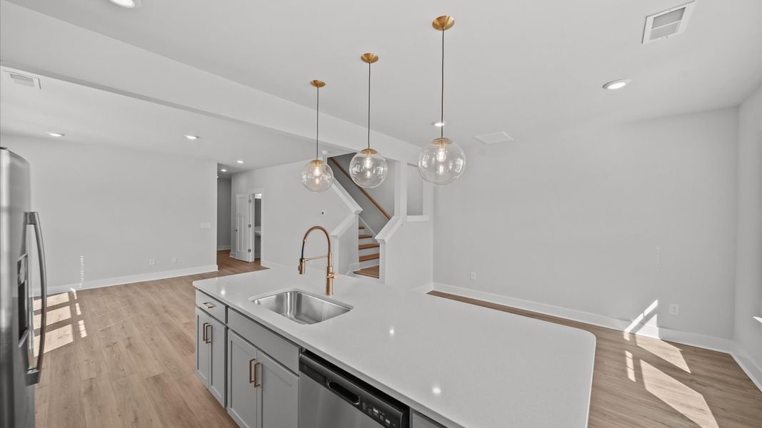 Furnished interior view inside a new home in Tyger Ridge, Moore (Image 12).