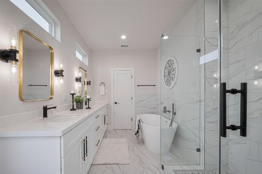 Furnished interior view inside a new home in , Houston (Image 14). Furnished interior view inside a new home in , Houston (Image 14).