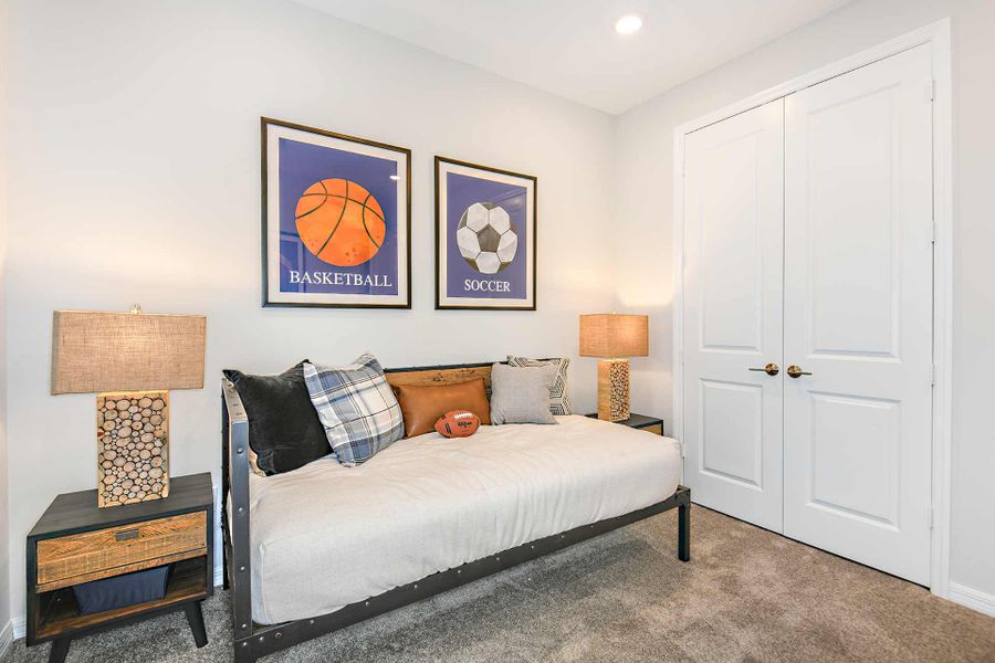 Furnished interior view inside a new home in Central Park, Port St. Lucie (Image 11).