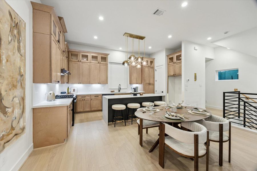 Furnished interior view inside a new home in , Houston (Image 13). Furnished interior view inside a new home in , Houston (Image 13).