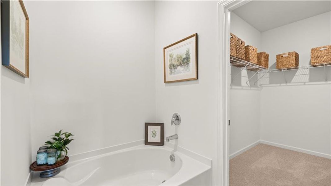 Furnished interior view inside a new home in Fox Crossing, Griffin (Image 4).