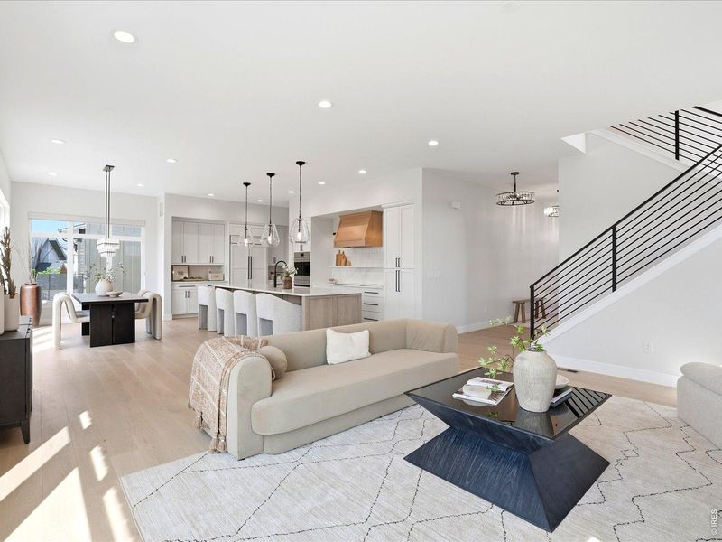 Furnished interior view inside a new home in , Louisville (Image 19).