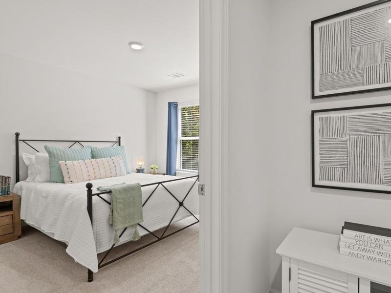 Furnished interior view inside a new home in Lost Creek, Dallas (Image 17).