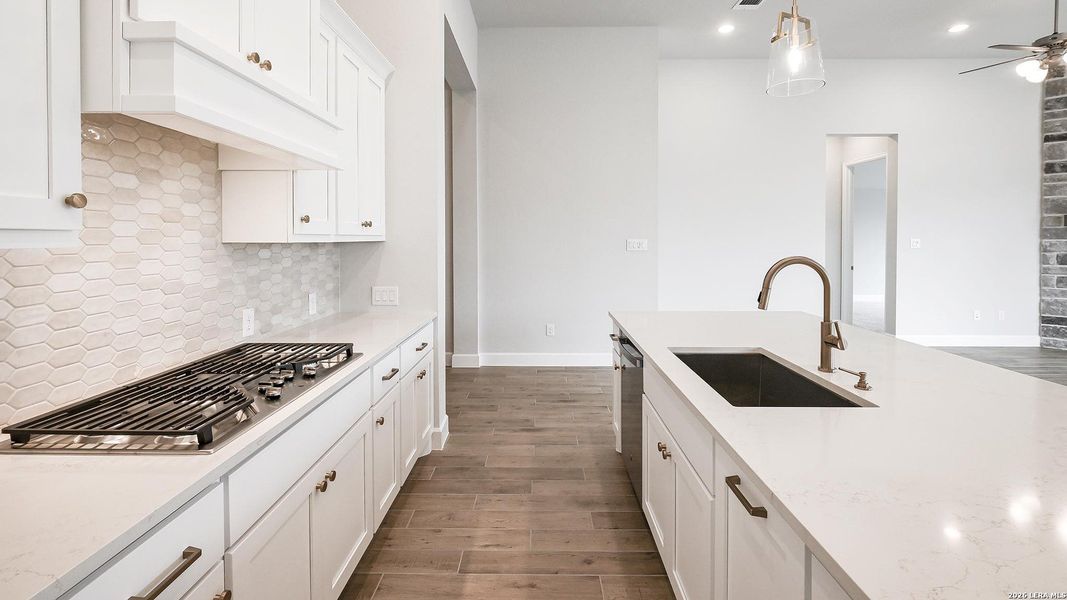 Furnished interior view inside a new home in Mayfair, New Braunfels (Image 9).