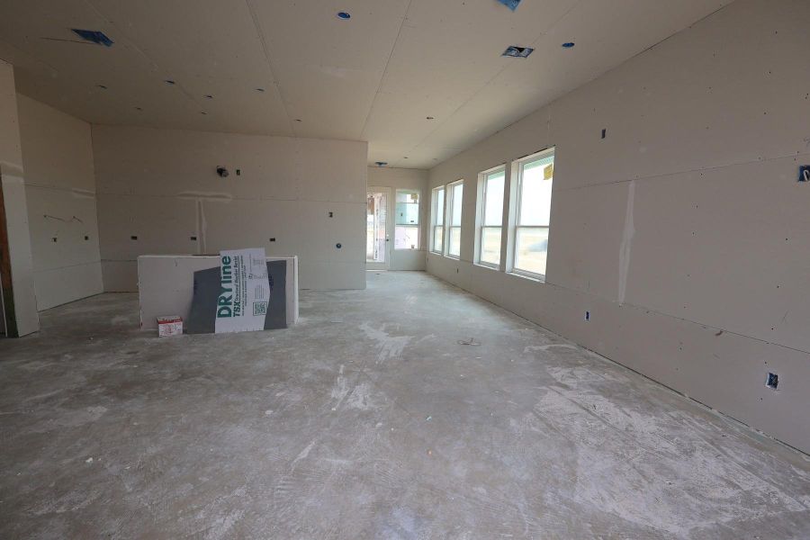 In-progress construction of a new home in Jubilee - Cottages Row Collection, Hockley, TX (Image 4).