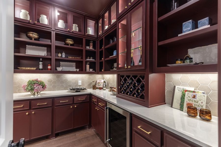 Representative Enhanced Pantry - some options shown Representative Enhanced Pantry - some options shown
