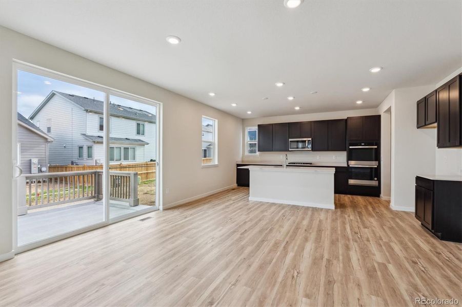 Spacious, unfurnished interior of a new home in Floret Collection at Parkdale Commons, Lafayette (Image 28).