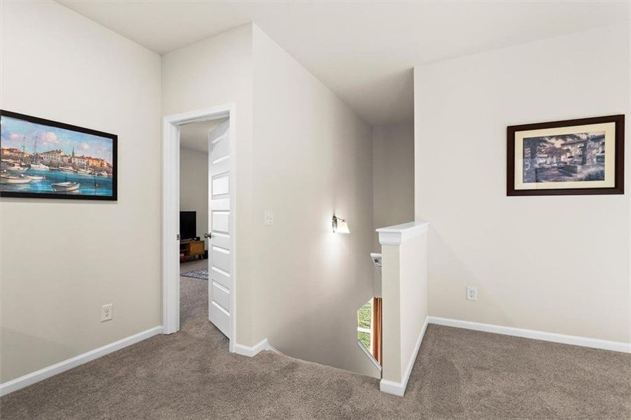 Spacious, unfurnished interior of a new home in Garrett Preserve, Hiram (Image 61).