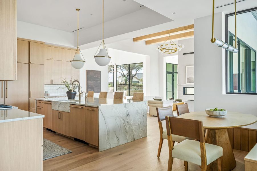 Furnished interior view inside a new home in , Austin (Image 13). Furnished interior view inside a new home in , Austin (Image 13).