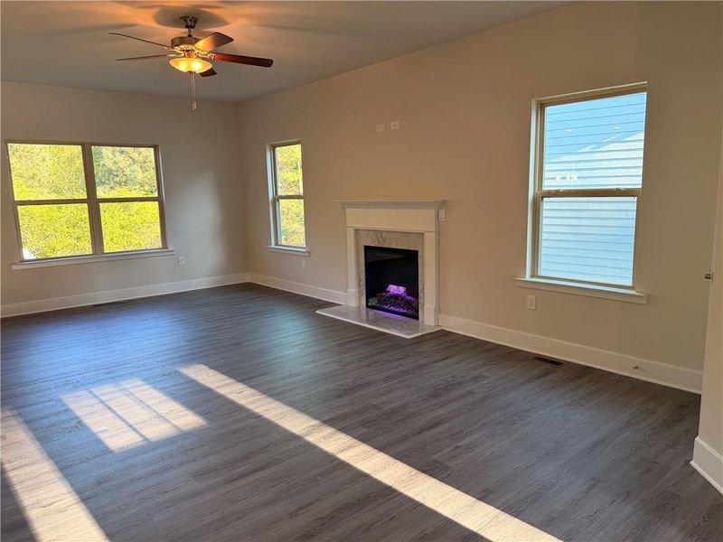 Spacious, unfurnished interior of a new home in Magnolia Villas, Cornelia (Image 15).