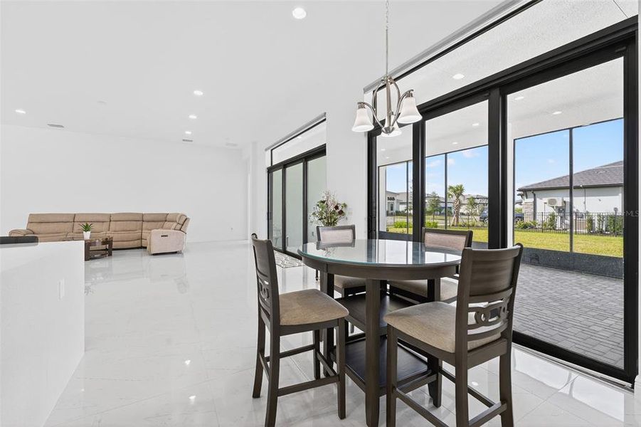 Furnished interior view inside a new home in , Sarasota (Image 6).