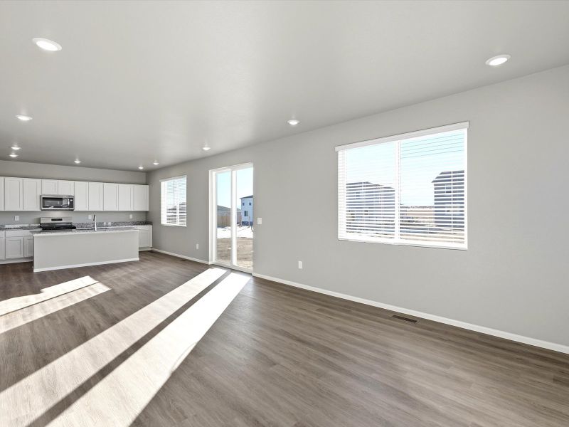 Spacious, unfurnished interior of a new home in Revere at Johnstown, Johnstown (Image 8).