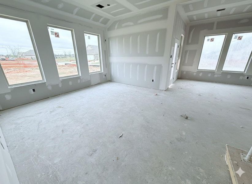 In-progress construction of a new home in , Katy, TX (Image 33).