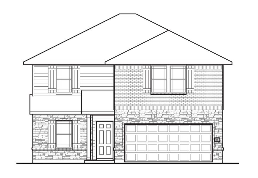 Hamilton Elevation C Elevation