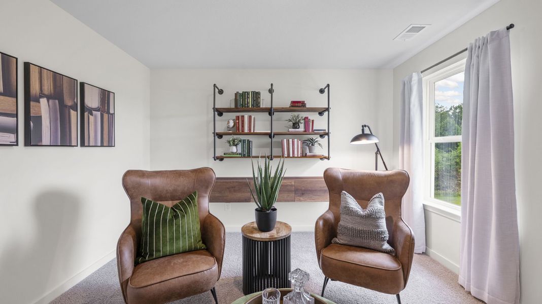 Furnished interior view inside a new home in The Cove at Thrasher Landing, Hixson (Image 31).