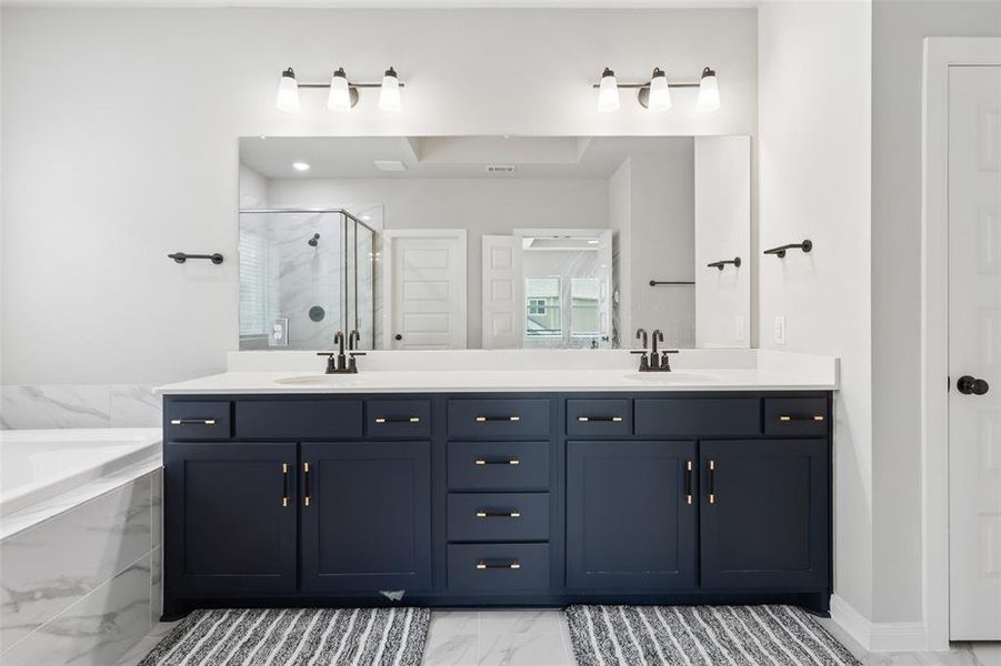 Furnished interior view inside a new home in , Argyle (Image 8).