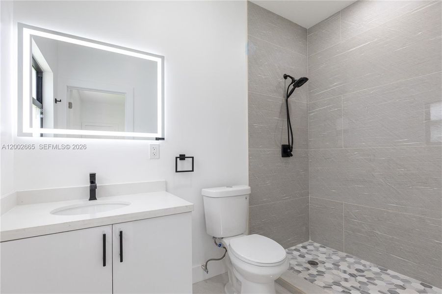 Furnished interior view inside a new home in , Miami (Image 6).