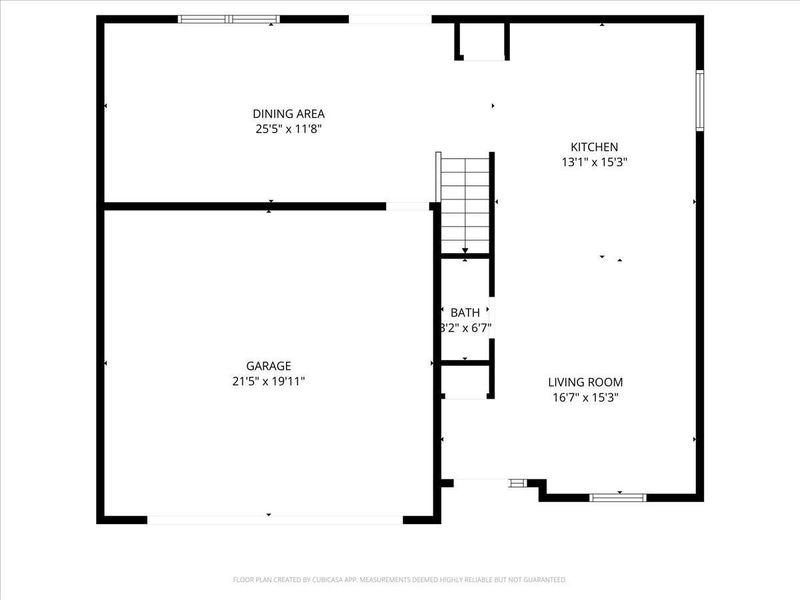 2D floor plan layout of this home in , Pageland, SC (Image 7).