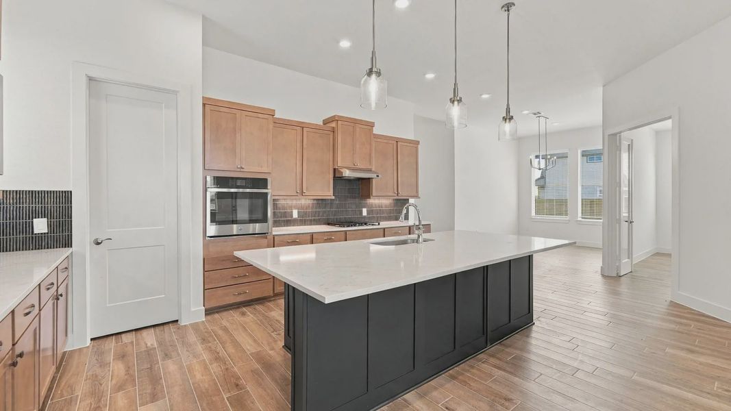 Furnished interior view inside a new home in Attwater 55s, Waller (Image 8).