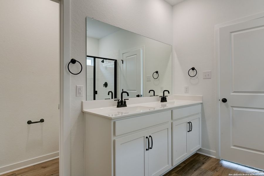 Furnished interior view inside a new home in Arcadia Ridge, San Antonio (Image 5).