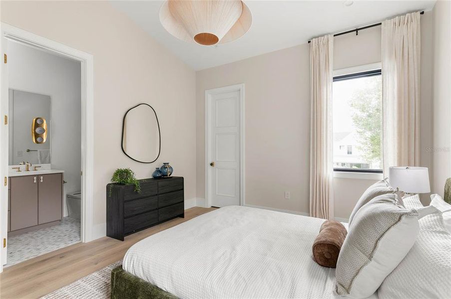 Furnished interior view inside a new home in , Winter Park (Image 54).