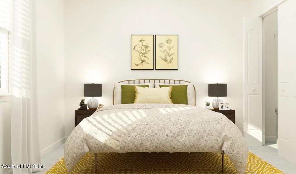 Furnished interior view inside a new home in Silver Falls Single Family at SilverLeaf: Silver Falls 50s at SilverLeaf, St. Johns (Image 4).