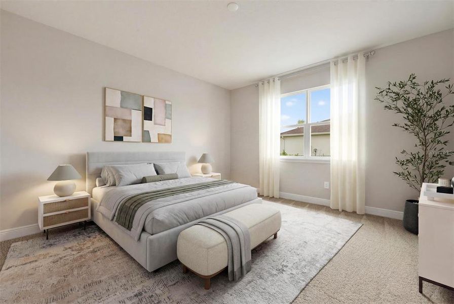 Furnished interior view inside a new home in Wellen Park, Venice (Image 14).