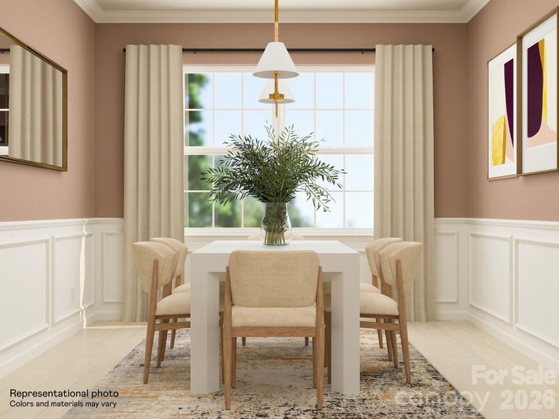 Furnished interior view inside a new home in Roselyn, Lancaster (Image 7).